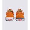 Old Skool Leder Bequem Mode Lässig Vielseitig Niedrige Schnürschuhe Unisex Sneaker Orange VN000D6W52K1