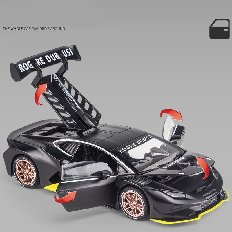 1/32 Lamborghini Aventador HURACAN EVO Alloy Sports Car Model Diecast & Toy Vehicles Metal Toy Car Model Collection Simulation Kids Toy Gift