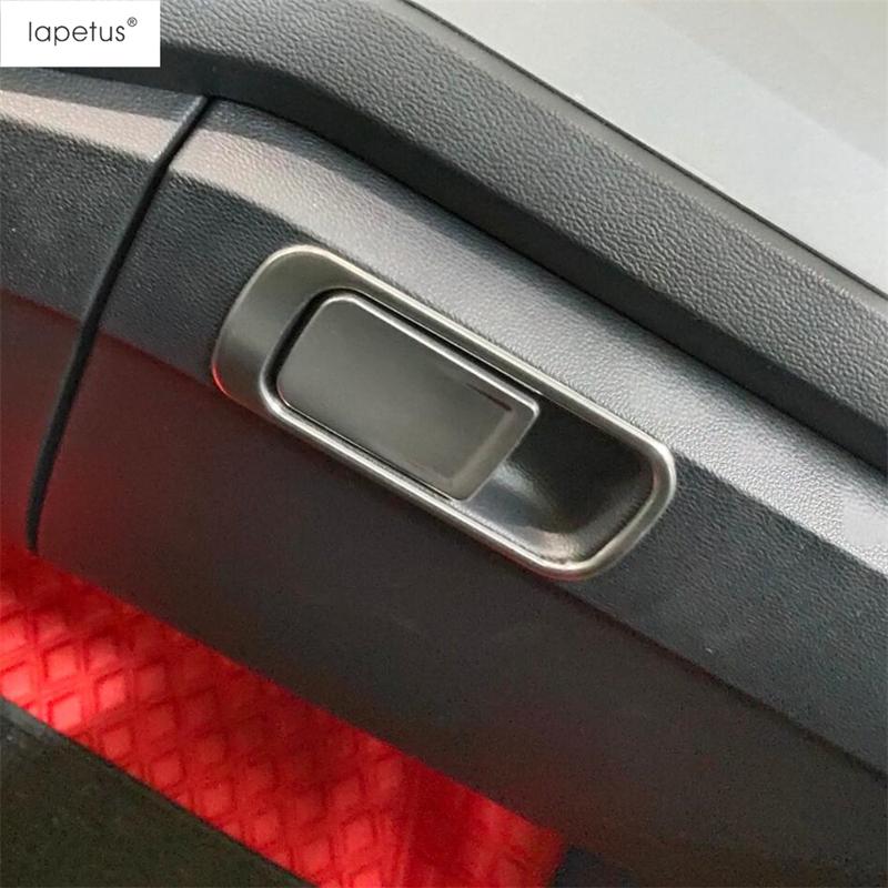 Car Copilot Glove Box Switch Handle Sequ Decoration Cover Trim Accessories Interior Fit For Volkswagen Jetta Mk7  -