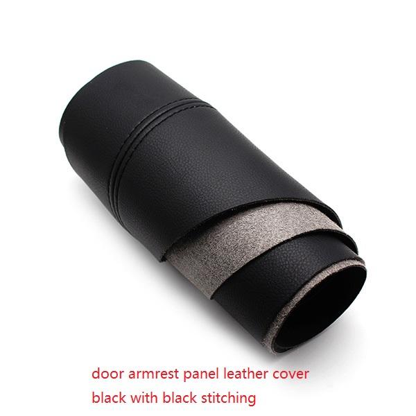 

2pcs For VW POLO 2004 2005 2006 2007 2008 2009- 2011 Hatchback/Sedan Microfiber Leather Car Interior Door Panel Cover Trim Hatchback front 2pcs чёрный