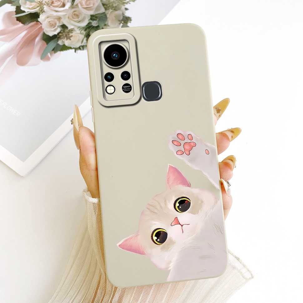 For Infinix Hot 11s 2021 Case Cute Fashion Sunflower Cover Soft Silicone Phone Case For Infinix Hot11s X6812 X6812B Shell Capas