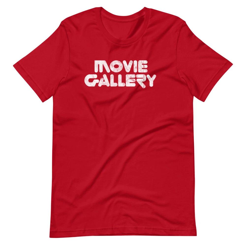 

MOVIE GALLERY Vintage 80s Style Retro Tee Short-Sleeve Unisex T-Shirt 4XL