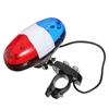 Campanello Elettrico Lampeggiante a LED per Bici Trombe per Bicicletta con Luce di Avvertimento 4 Modalità Suono Sirena Campanelli per Bici Quotidiani Impermeabili per Bambini.