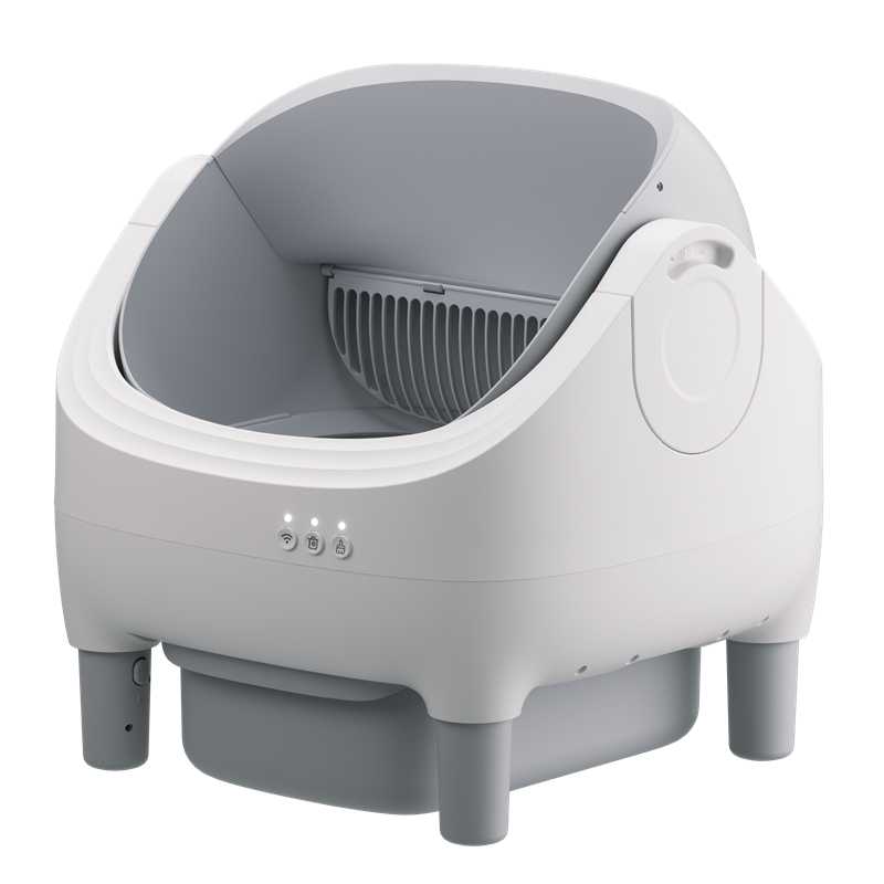 EU Stock Free Shipping Ready to Order Eco-Friendly Smart App Control Open-top Automatic 12kg Cat Litter Box
