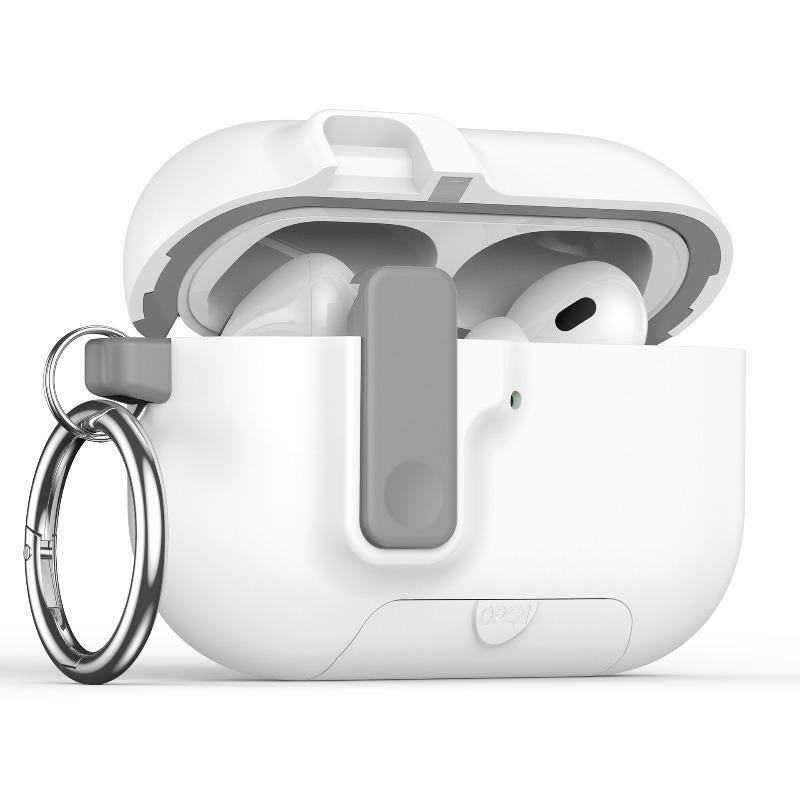 Shockproof Protective Case for Airpods Pro 3 with Phone Stand Automatic Lock Security Cover for AirPods Pro3 3rd Gen 2025
