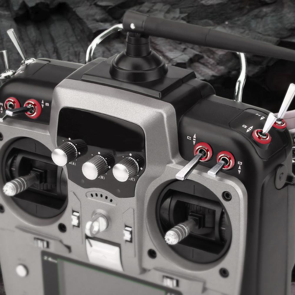 Metal Switch Nut Wrench Radio Control Controller Upgrade Part Set for Futaba JR (Red)