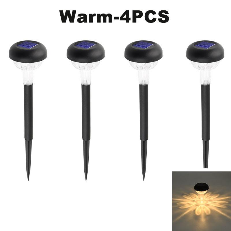 10Packs Solar Outdoor Lights, LED Solar Powered Garden Lights, IP65 Waterproof Solar Pathway Lights For Yard/ Landscape