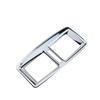 Rear Seat Air Vent Decoration Trim for Peugeot 3008 2014 2015 Car Interior Air Outlet Frame Decor Sticker Car Styling Acc