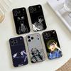 B-Blue Lock Fußballkampf Handyhülle Für iPhone 17, 16,15,14,13,12,11 X XR Plus,Andere Weiche Schwarze Hülle