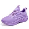 Fashion Orange Casual Shoes Breathable Mesh Sports Shoes for Women Sneakers Black Tennis Shoes Ladies Lightweight Spring Female Sneakers