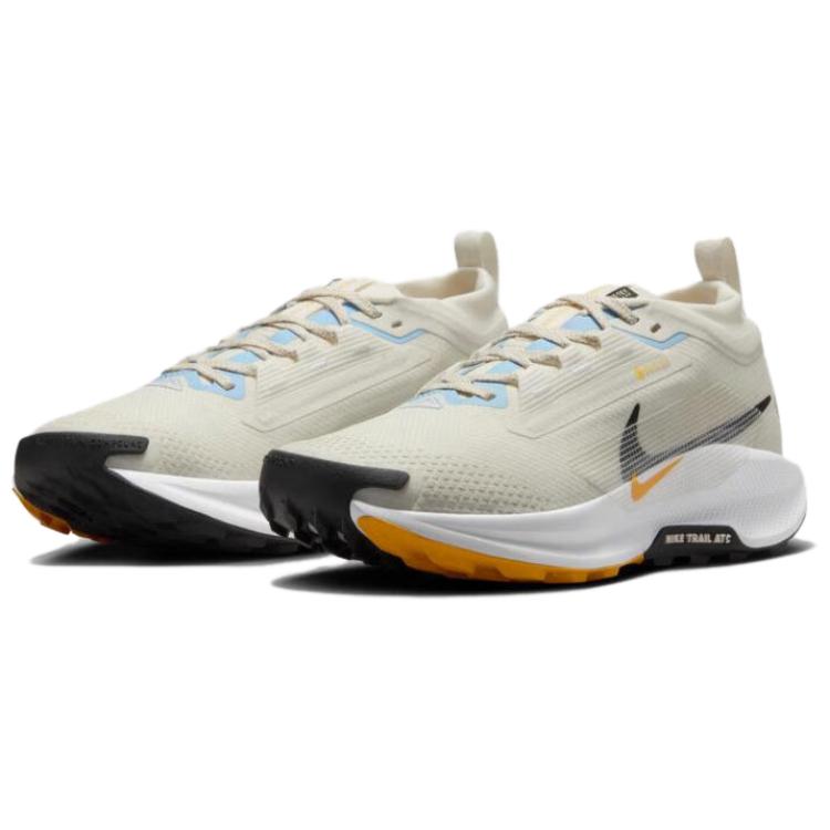 Nike Pegasus Trail 5 GORE-TEX Phantom Black University Gold Women Sneakers Cream White FQ0912-003