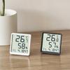 Digital Temperature and Humidity Meter Magnetic and Wall Hanging Support Space Saving for Home Office User Friendly