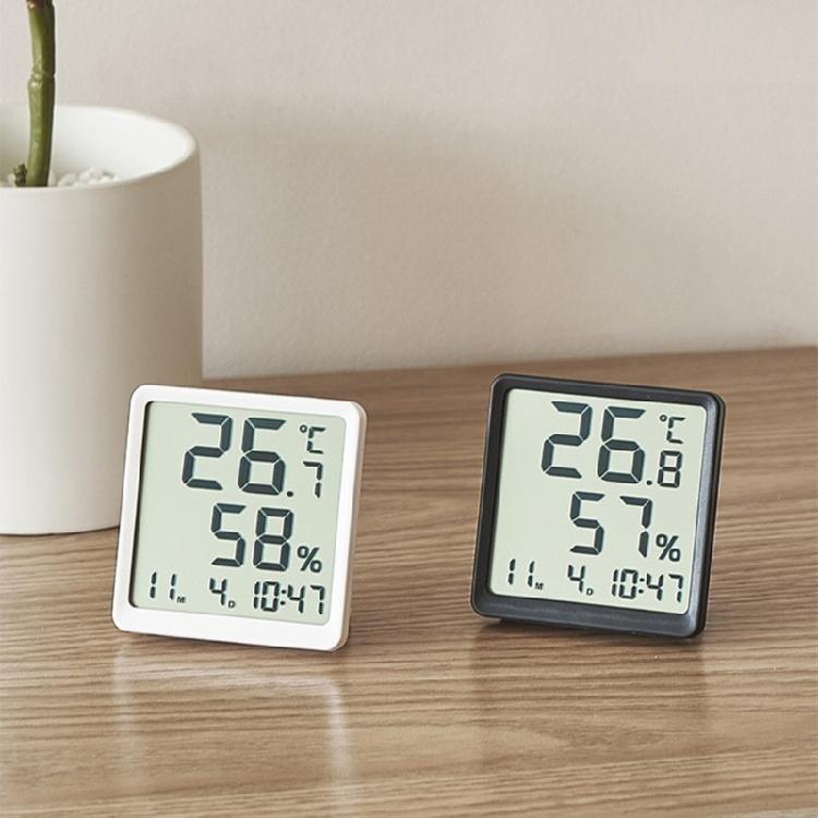 Digital Temperature and Humidity Meter Magnetic and Wall Hanging Support Space Saving for Home Office User Friendly