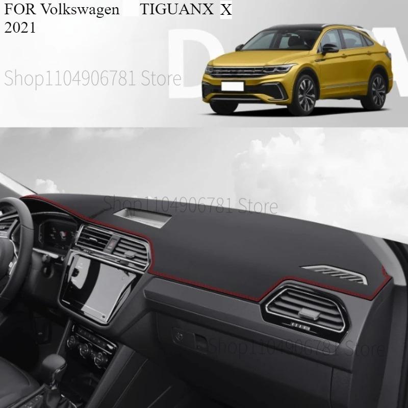 FOR Volkswagen TIGUANX X Car Dash Mat Dashmat Dashboard Mat Cover Sun Shade Dash Board Cover Carpet Accessories