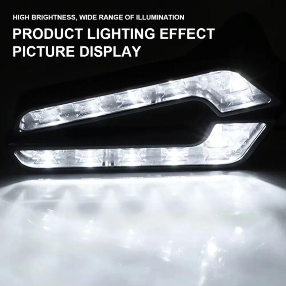 Waterproof L Shaped Driving Lamp 6 LED Fog Light Lights Car LED Lamp  Auto Signal