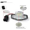 Pair of 18-LED White License Plate Lights for Honda Crosstour, Spirior, Jade, Elysion