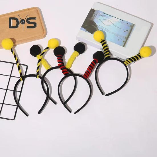 Bienen-Stirnband, Halloween, Weihnachtsfeier, festliche Bienen-Themen-Haarreif, Urlaubsparty, Stirnbänder, Haar-Accessoires