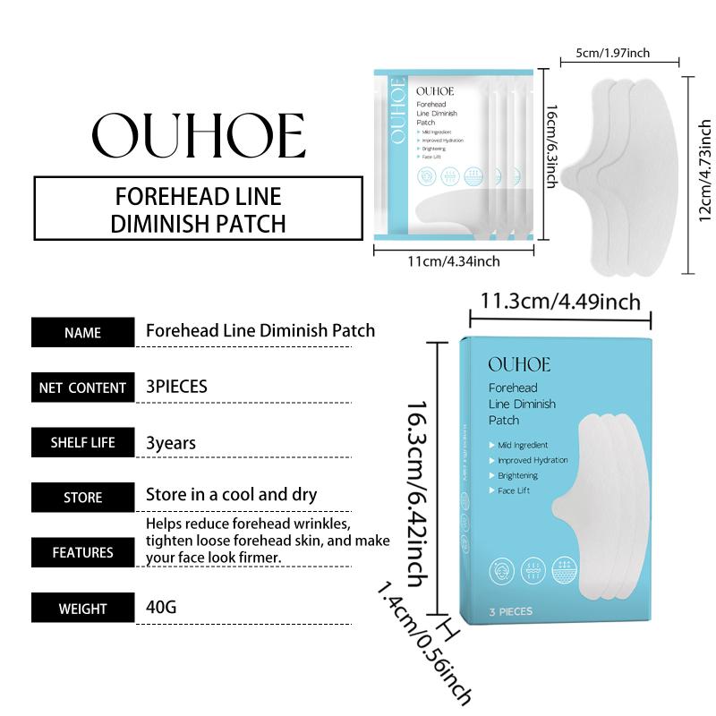 Anti Aging Forehead Patches Advanced Firming Stickers Hydrating Solution For Mature Skin Care