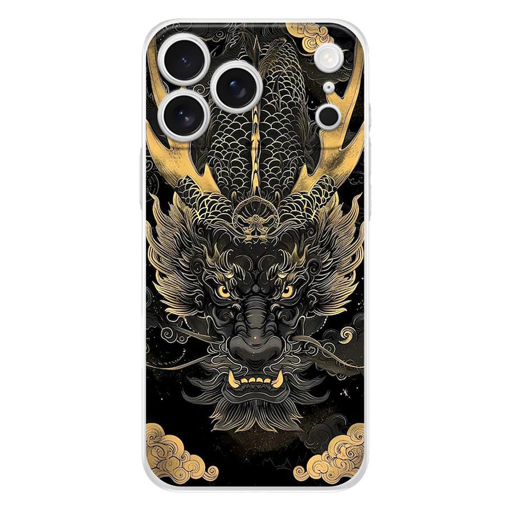 Soft Clear TPU Case For iPhone 17 Air 16E 16 11 15 14 Pro MAX 12 13 7 8 Plus SE Easter Cover Protection Cool Animal Tiger Lion