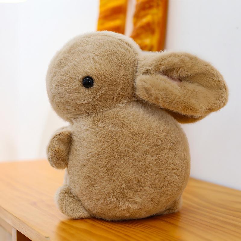 Little Rabbit Plush Toy Cute White Rabbit Doll Children Sleep with Throw Pillow Gift Exchange