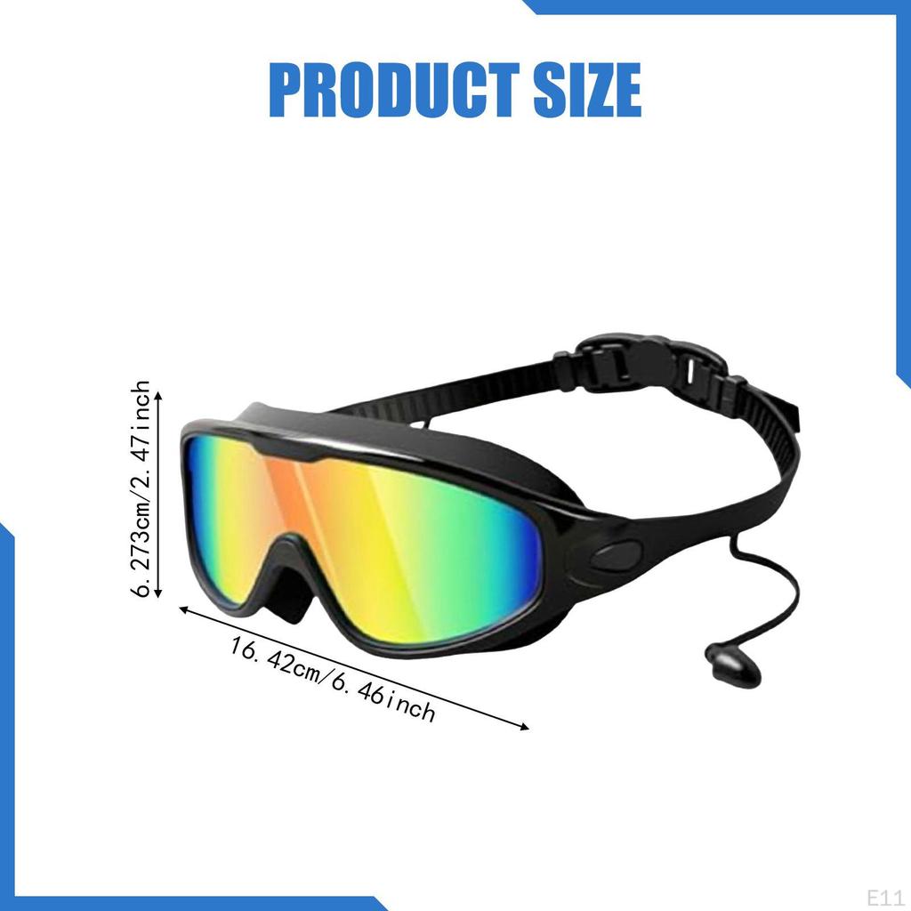 Adult Swimming Goggles, Portable, Waterproof, Optimal Eye Protection, Professional Goggles