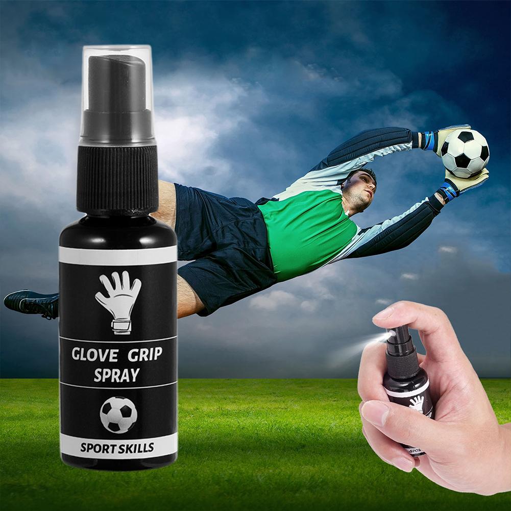 1-3PCS 30ml Goalkeeper Gloves Glue Anti Slip Goalkeeper Glove Grip Spray Latex Gloves Spray Enhance Sticky for Football Baseball