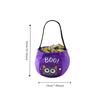 Gifts Pouch Halloween Candy Bag Cloth Stuffed Cotton Tote Bags Funny Pumpkin Candy Bucket  Gift
