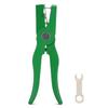 Metal Poultry Ear Tag Plier Equipment Livestock Marking Tool for Farm AnimalsGreen