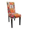 Hot Sale, Half Cut, Chair Cover, Decoration, Elastic One-Piece Printed Chair Cover, Household Dining Chair Cover