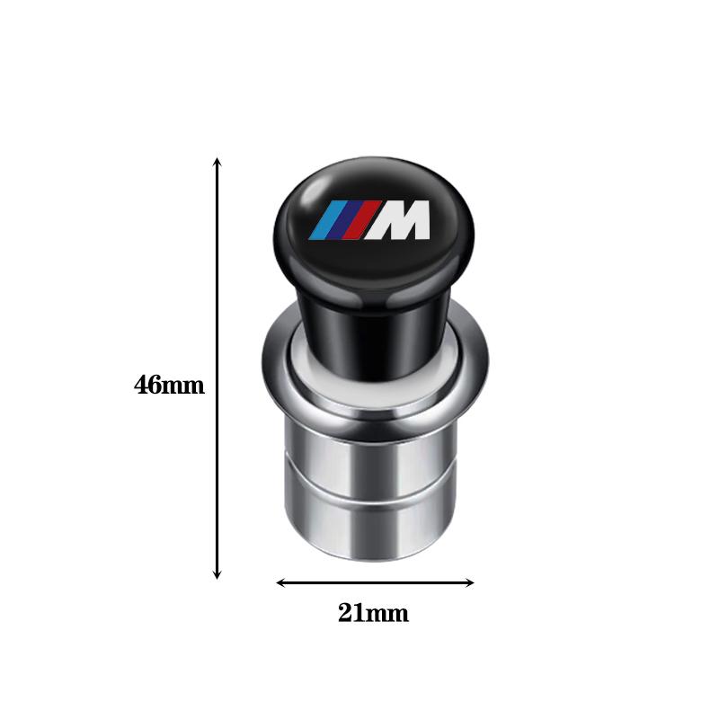 12V přenosný zapalovač cigaret s emblémem do auta a zapalovačem cigaret pro BMW M Performance E46 E90 E60 F30 F10 E39 F20 E87 E36 G20 G30 X5 E70