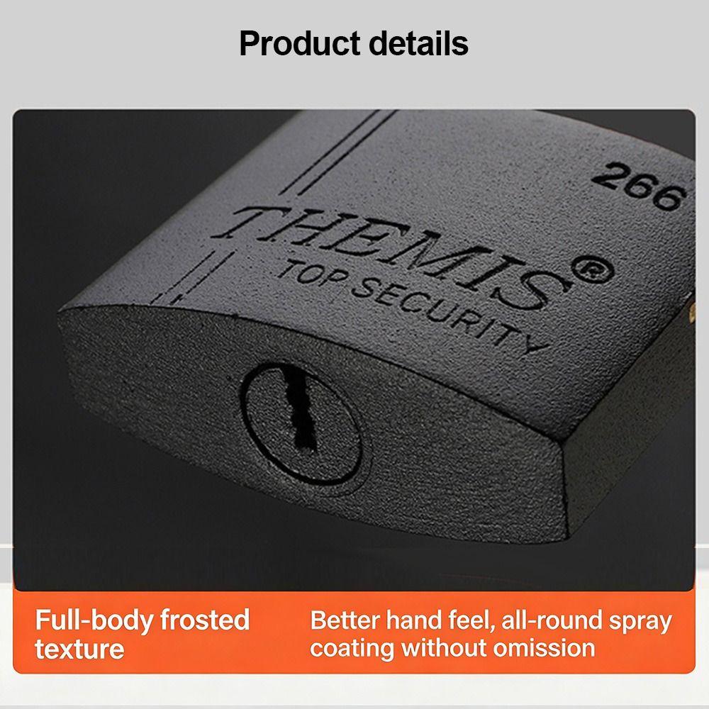 Waterproof Heavy Duty Padlocks with Keys Padlock Durable Gate Lock  Garages Dormitory