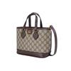 Gucci Ophidia Detachable Shoulder Strap Double G Logo Supreme Canvas Tote Bag Women Tote Bag Beige Ebony 811716-K9GSG-8358