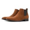 Men's Chelsea Boots Foreign Trade Small Square Head Men's Shoes Versatile Fashion Men's Short Boots Ankle Boots