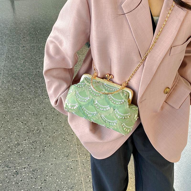 Nischen-Design-Sinn leicht-luxuriös hochwertig ästhetische Handtasche Sommer beliebt vielseitig Schulter-Umhängetasche Damen