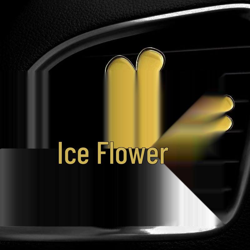 Little Daisy Alloy Car Air Vent Perfume Clip - Five-Petal Flower Ornament