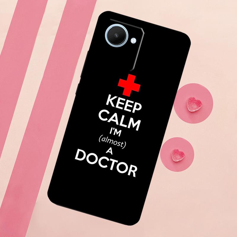 Nurse Medical Health Heart For Realme C67 C75 C63 C61 C71 C55 C51 C65 C53 10 11 12 13 14 15 Pro Plus GT6 GT7 Pro Case