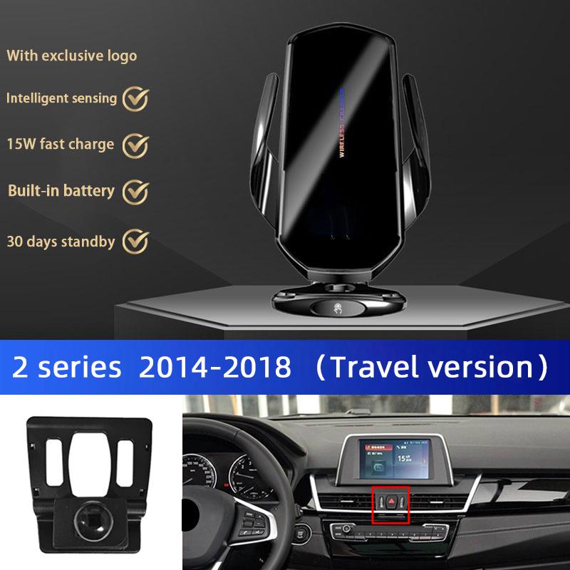 Car Mobile Phone Holder For BMW 1 2 3 5 7 Series X1 X2 X3 X4 X5 X6 X7 5GT 3GT I3 I4 MINI Wireless Charger Fast Charging Bracket