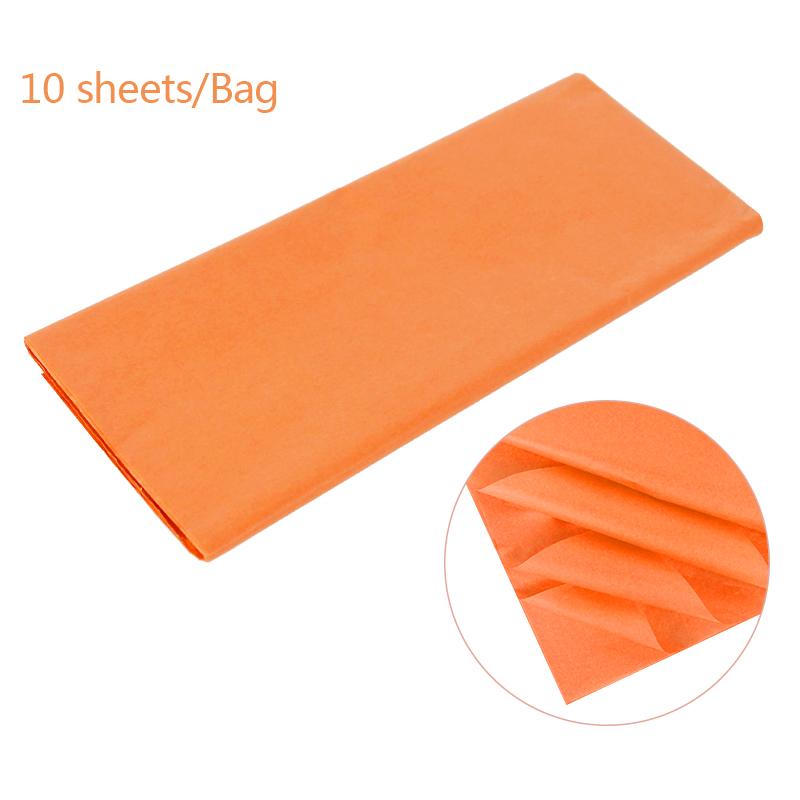 10Pcs 65x50cm Flower Wrapping Tissue Paper Wedding Event Party Flower Bouquet Gift Wrapping Paper Decoration Packaging DIY Craft