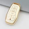 5 Buttons Zinc Alloy Car Key Cover Case Protect Shell Holder for GAC AION Y Plus S V LX IA5 Smart Remote Keychain Accessories