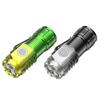 Powerful Pocket Flashlight LED Waterproof 5 Gear Portable Camping Flashlight USB Charging Outdoor Hand Torch for Camping Fishing