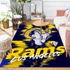 Los Angeles Rams Rug Floor Mat for Living Room or Bedroom Soft and Comfortable Carpet a Gift for Birthday and Holiday.NFF0928310