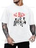 Streetwear Retro Hardcore Punk Band Bad Brains - Printed T-shirt, Trendy Short-sleeved, Suitabl