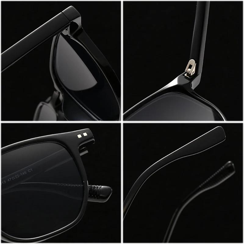  Vintage Square Men Sunglasses Fashion Champagne Tea Shades UV400 Women Punk Rivets Sun Glasses