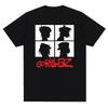 Zespół Muzyczny Gorillazs Punk Rock Nadruk T-Shirt Lata 90. Casualowa Moda Krótki Rękaw T-Shirt Plus Size Unisex Koszulki Graficzne