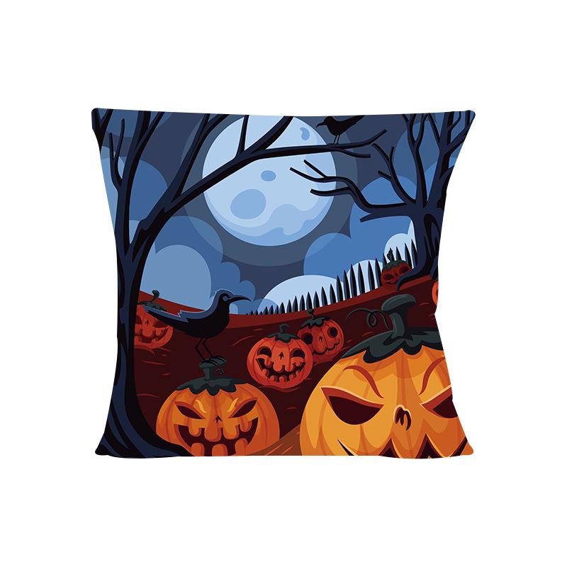 Copricuscino da divano zucca di Halloween nordico