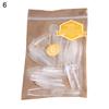 50Pcs/Bag FALSE Nails Long Lasting Ultra-thin T-shaped Transparent Nail Art Artificial Tips for