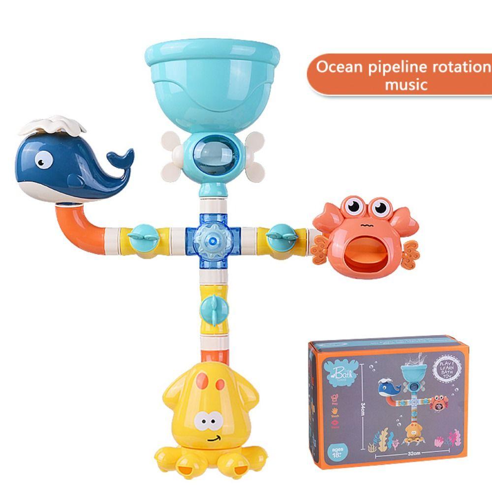 Outdoor Universal Water Wheel Water Toy Educational Ocean Bath Toys  Bathtub Play