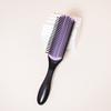 Hairdressing nine row styling comb, durable ASB plastic handle, suitable for both dry and wet use, special for real hair wigs