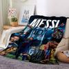 Passion Driven Soccer Star printed flannel breathable and warm blanket, a stylish home gift, suitable for home, office and bedspread use. 15a187