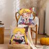 Cartoon S-SAILOR Cute M-M-MOONS Pillow Case Home Cushion Cover Suitable For Office Sofa Car Suitable For All Seasons